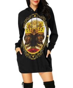 A4 ROYALTY EMPRESS Hooded Mini Dress
