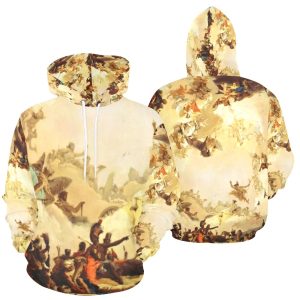 A4 Allegory of the Planets and Continents Men's Hoodie
