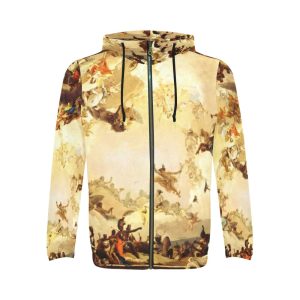 Allegory of Planets & Continents Zip Hoodie