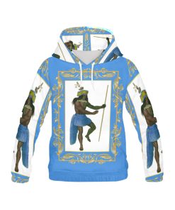 A4 California Indian Women's Hoodie