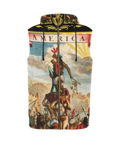 America Exclusive Sleeveless Zip Hoodie HD