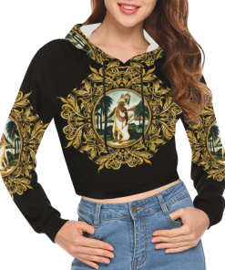 A4-2 Crop Hoodie for Women
