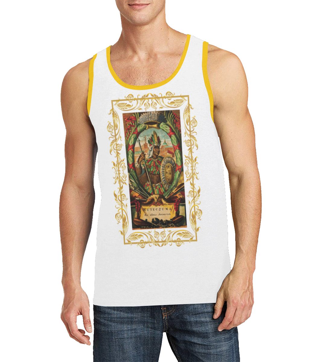 A4-17 Motecuhzoma Xocoyotzin WG TT Men's All Over Print Tank Top (Model T57)