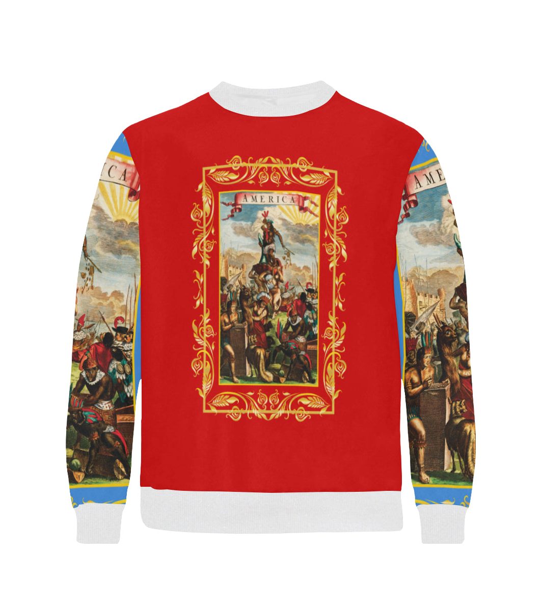 America Exclusive Sweatshirt BBR With White Trim
