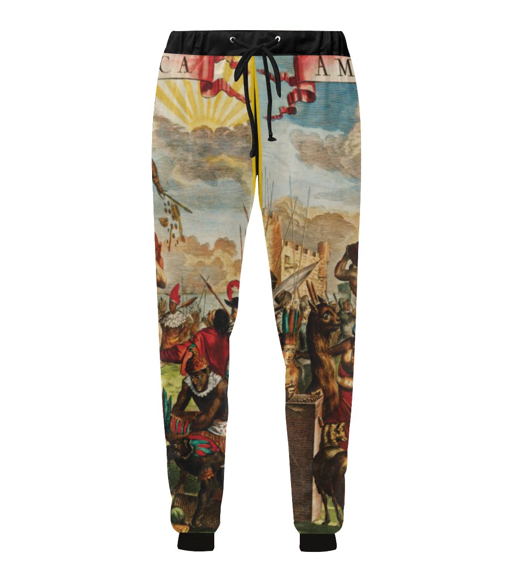 America Exclusive Sweatpants Blk Trim (XS-XXL)