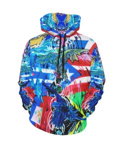 Reflections Hoodie All Over Print Hoodie (for Men)