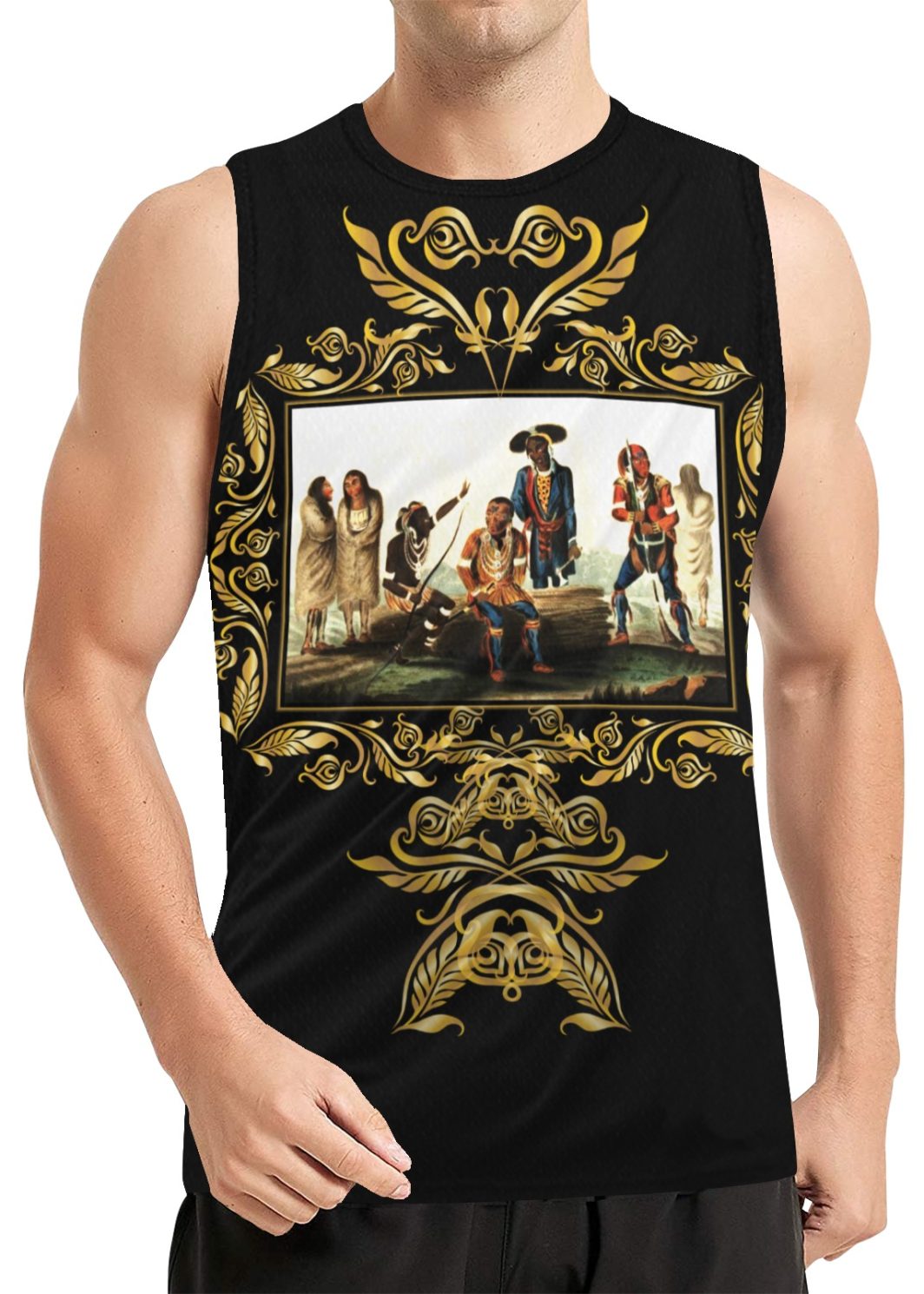 New All Over Print Basketball Jersey
