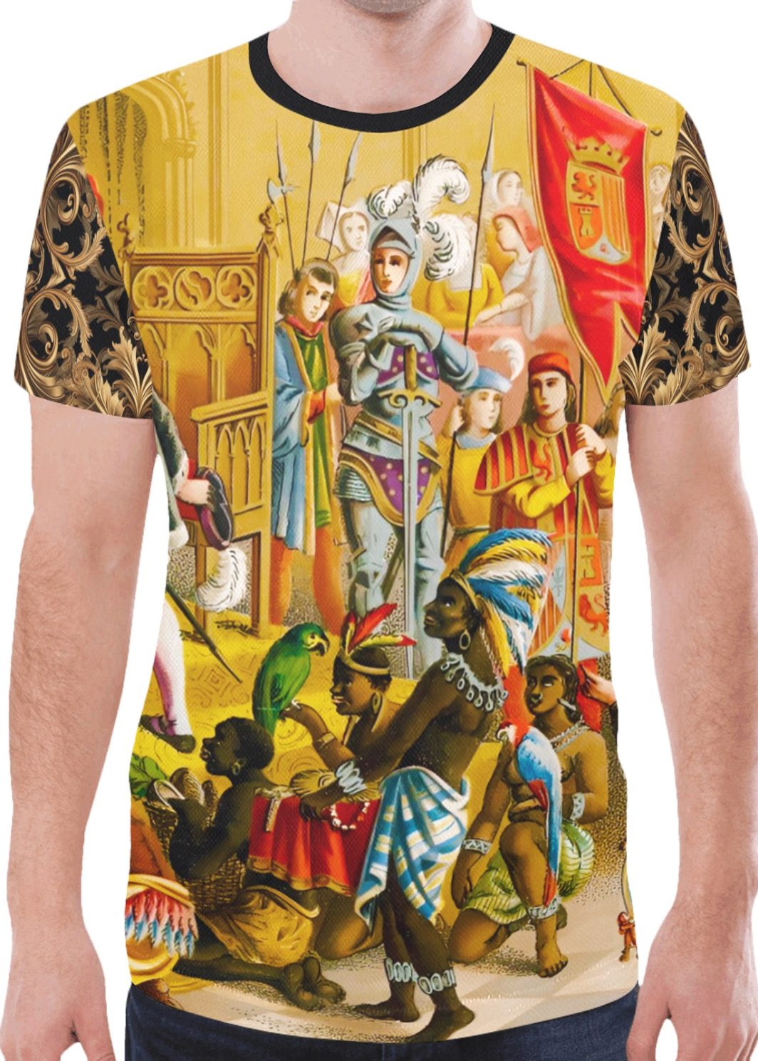 Arawak-Taino-update1b-2024-1 New All Over Print T-shirt for Men (Model T45)