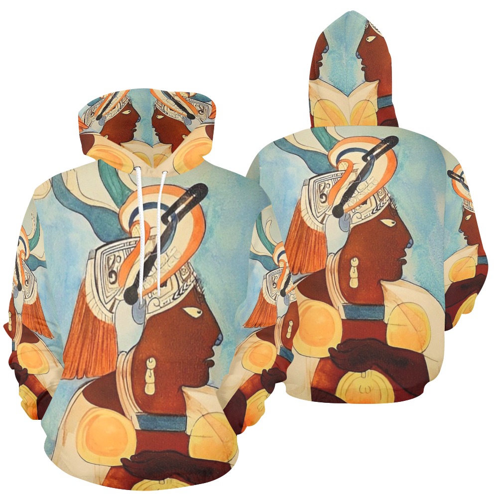 AMERICA-BONAMPAK-6-2024 All Over Print Hoodie for Men (USA Size) (Model H13)