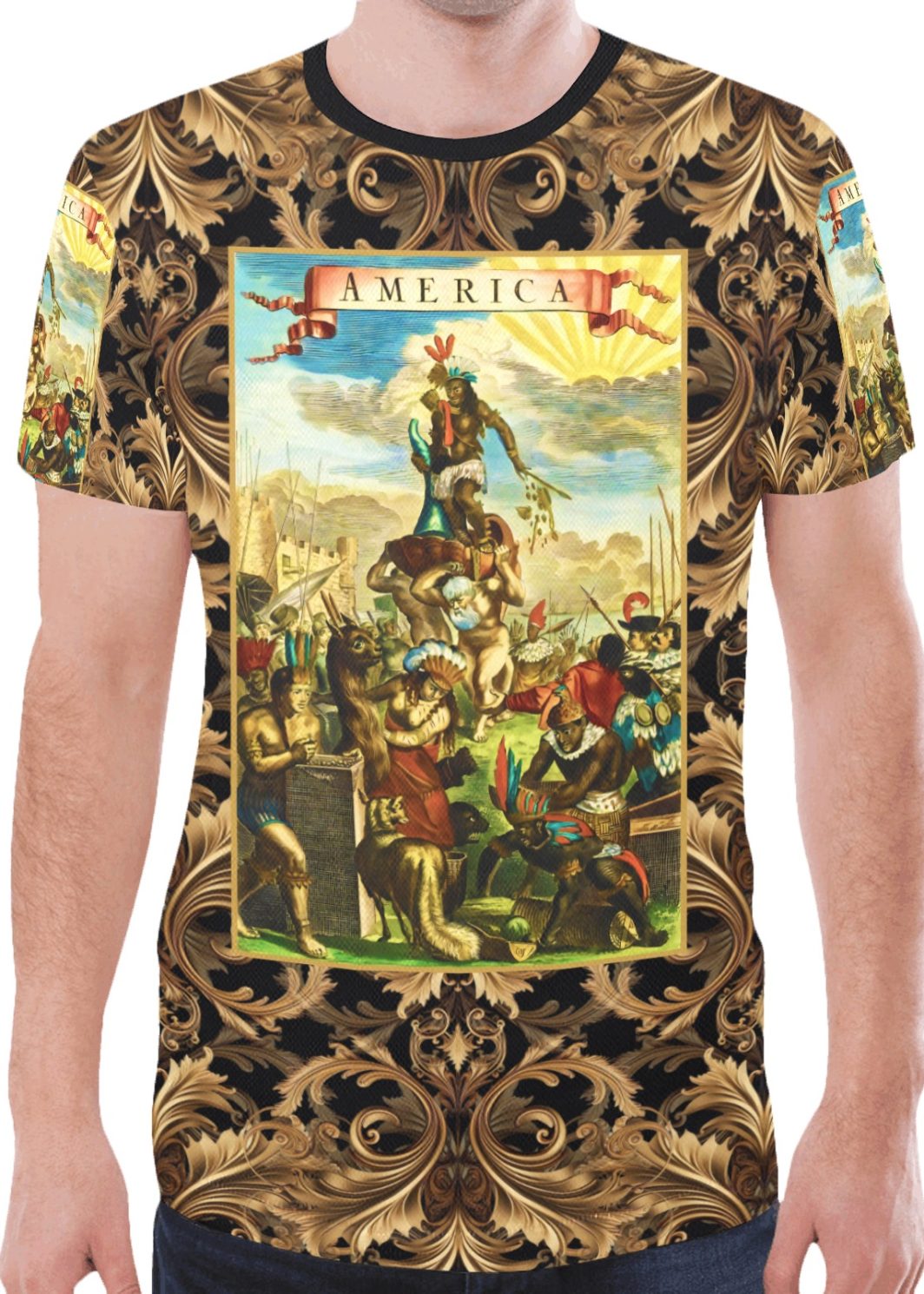 AMERICA-2024-READY-tshirt New All Over Print T-shirt for Men (Model T45)