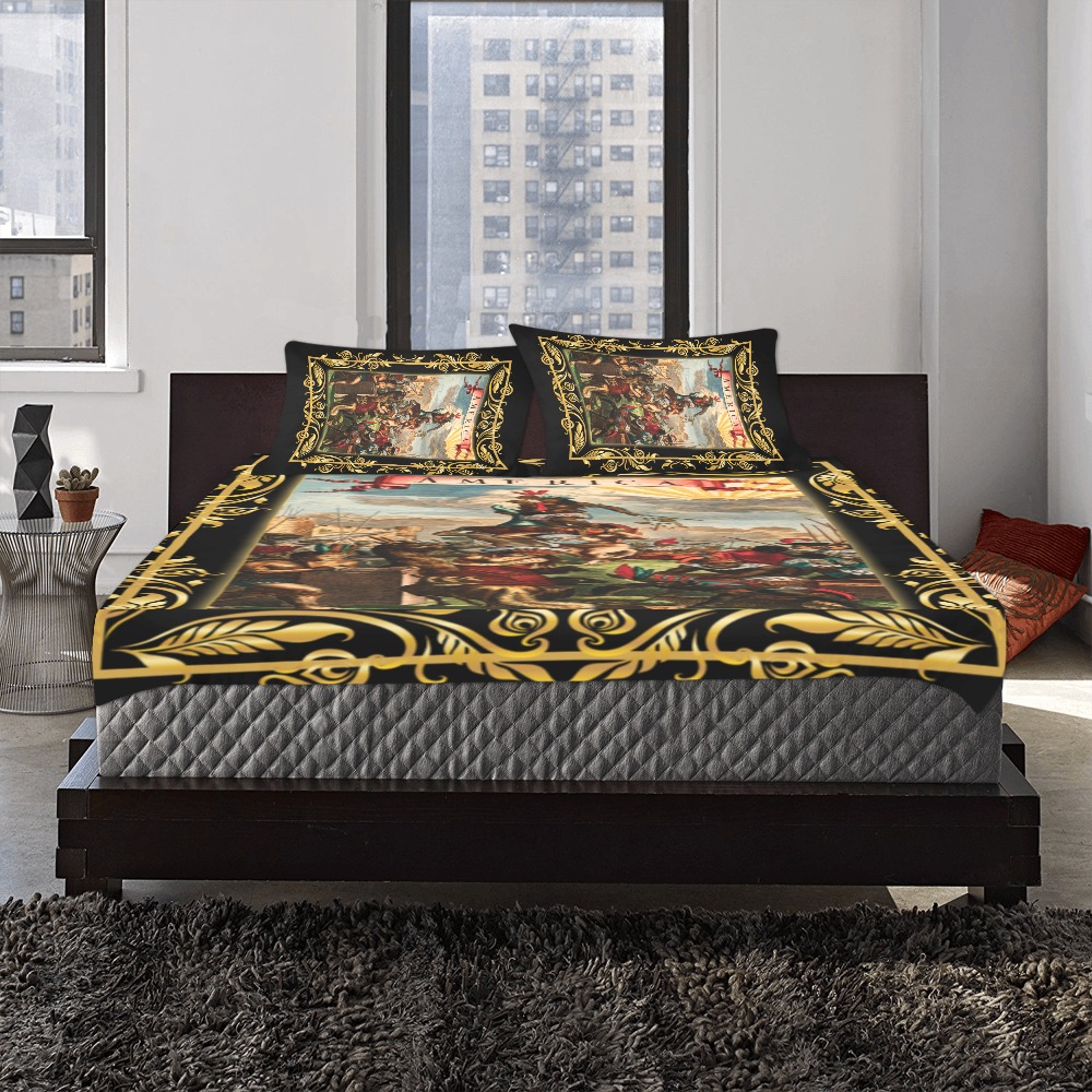AMERICA EXCLUSIVE Bed Set 3-Piece Bedding Set