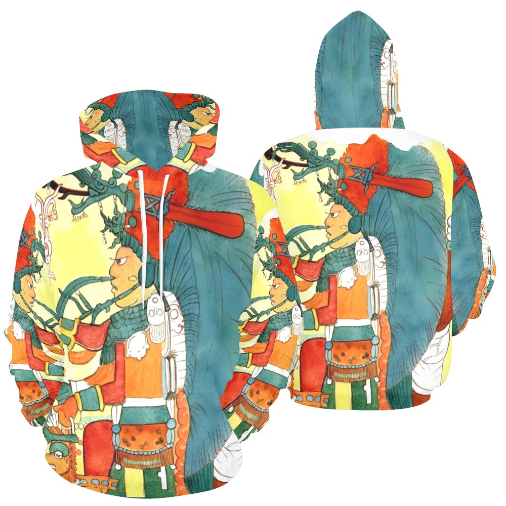 AMERICA-BONAMPAK-7-2024 All Over Print Hoodie for Men (USA Size) (Model H13)