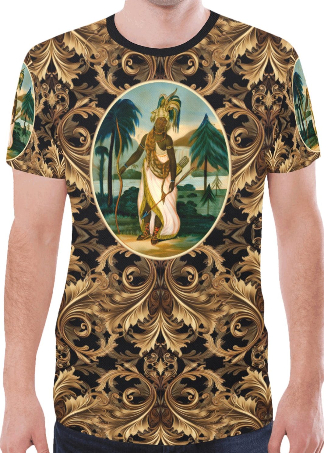AMERICA-Exclusive-2024-READY-tshirt New All Over Print T-shirt for Men (Model T45)