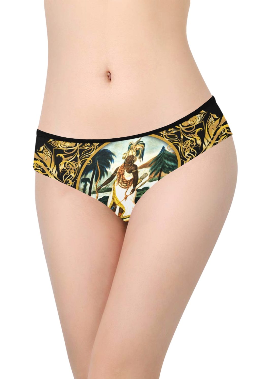 A4--2-FRAME Women's Hipster Panties (Model L33)