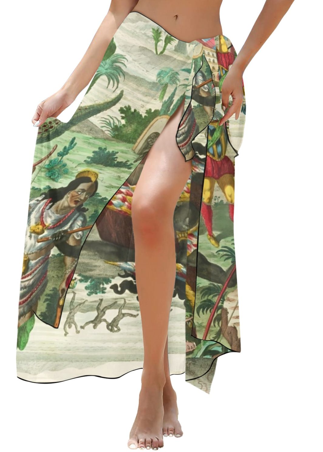 AMERICA EXCLUSIVE-sarong-wrap Long Beach Sarong Wrap
