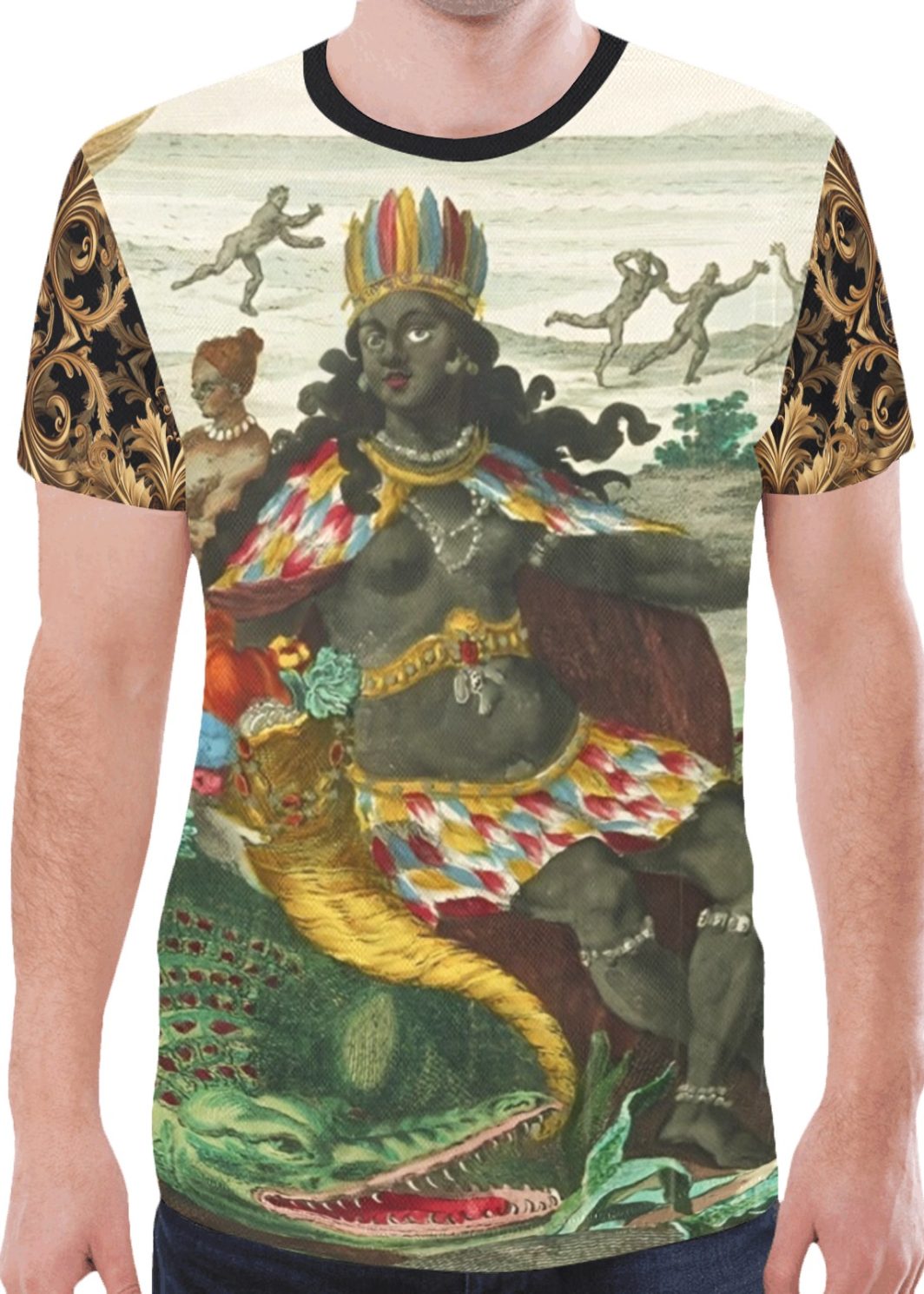 AMERICA-EXCLUSIVE-1-2024-READY-TSHIRT New All Over Print T-shirt for Men (Model T45)