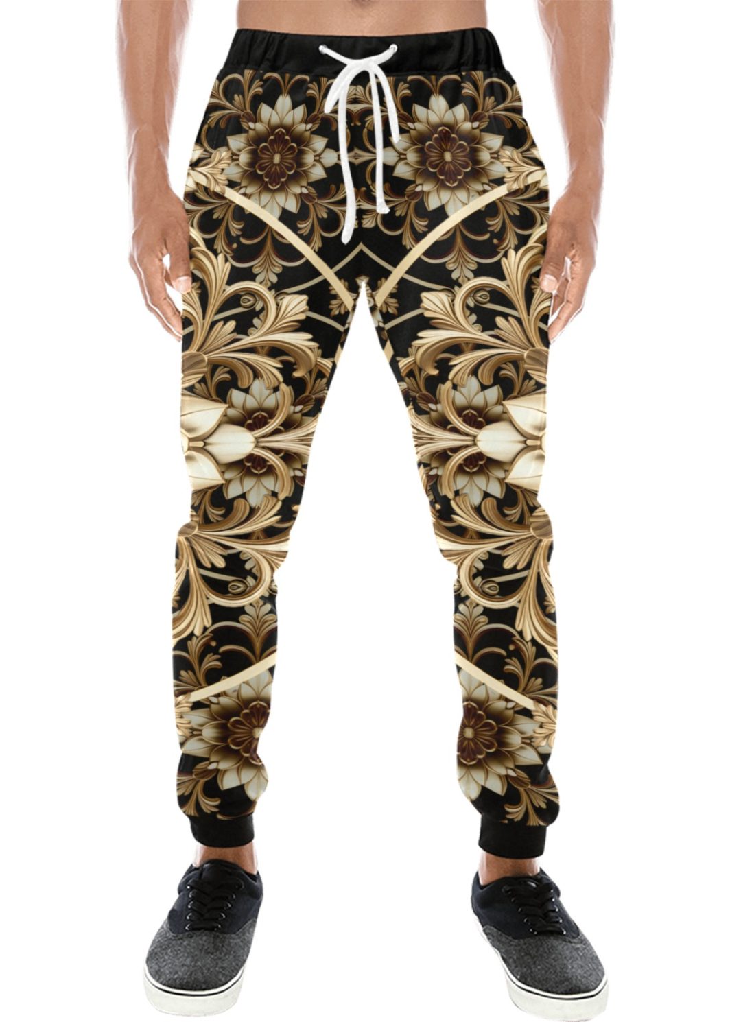 EOA Men's Sweatpants Men's All Over Print Sweatpants (Model L11)