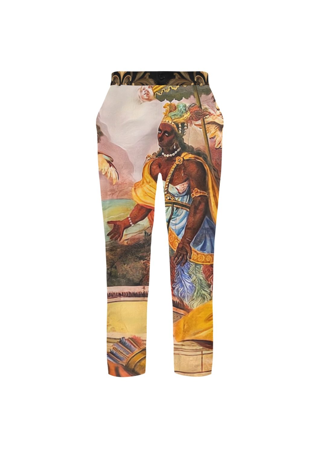 AMERICA-Exclusive-2024-READY-fresco-dresspants Men's All Over Print Casual Trousers (Model L68)