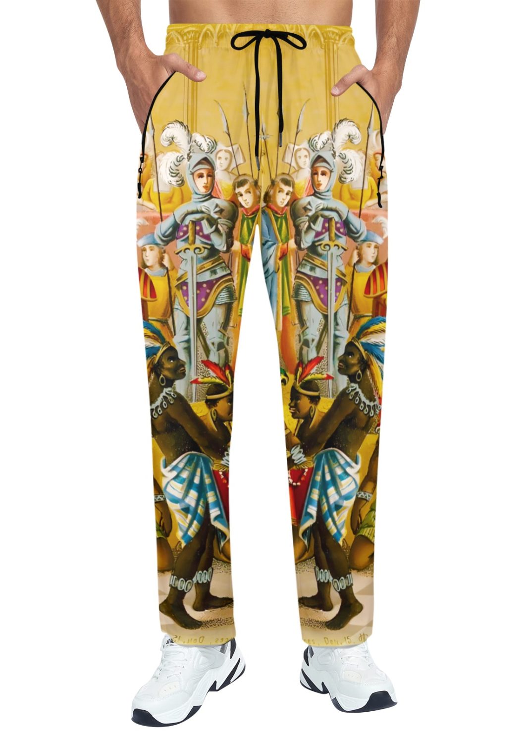 Arawak-Taino-update1b Men's Quick Dry Pants (Model L74)